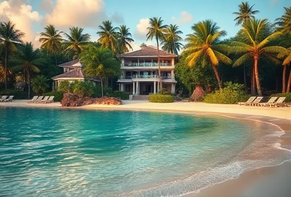 Luxury beach